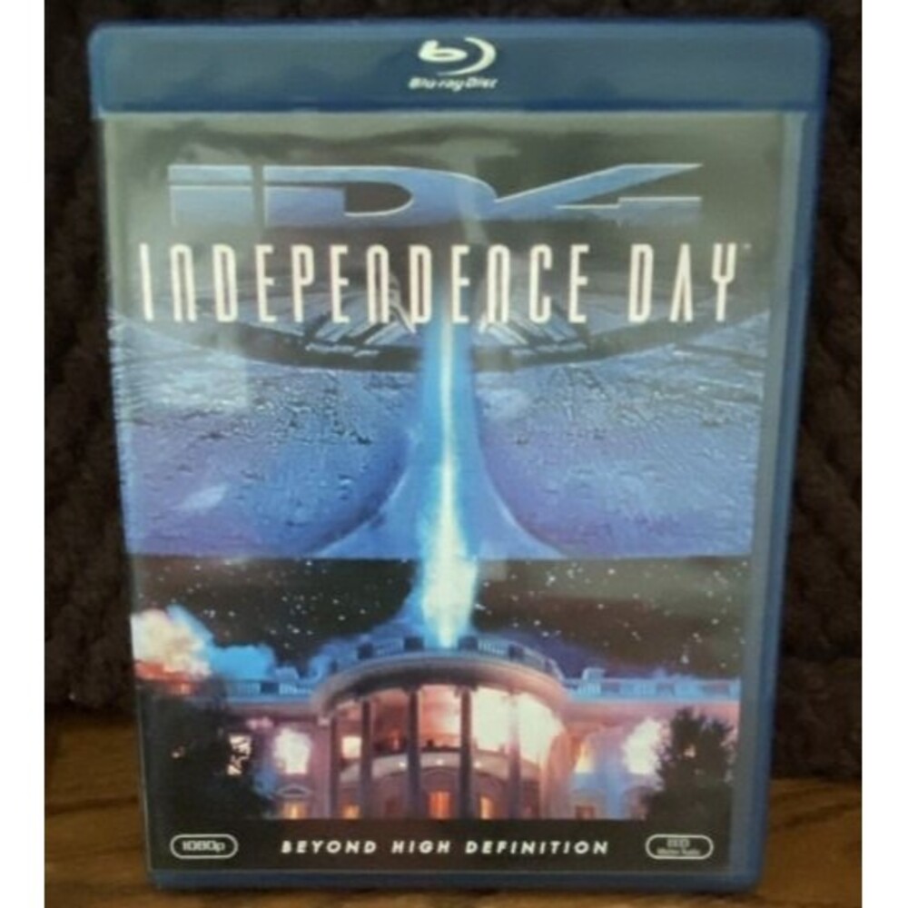 INDEPENDENCE DAY BLU-RAY WILL SMITH RANDY QUAID JEFF GOLDBLUM ALIEN SCI-FI FOX